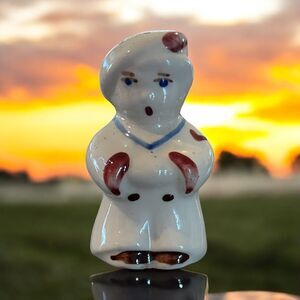 Vintage Shawnee Sailor Shaker, Cork Stopper. Approx 3.5”x1.75”